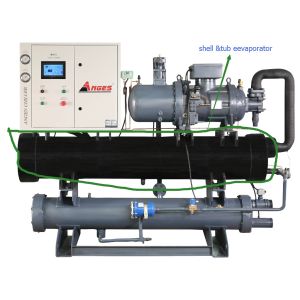 China 120 Ton Industrial Chiller Integrated System 120hp on sale
