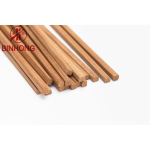 Carbonized 24cm Square Disposable Bamboo Chopsticks