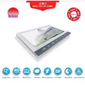 Morningtech 7 inch home security video intercom system with metal case doorbell