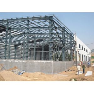 Galvanized Light Construction Steel Structure Prefabricated With Convenient