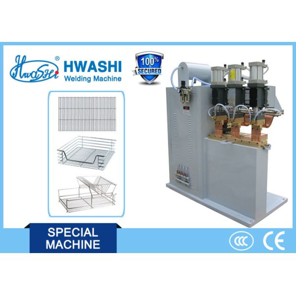 Multiple Heads Wire Welding Machine 150KW 50mm Adjustment Distance HWASHI WL-SQ