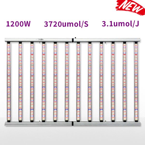 Quality 1200W 4x6ft LED Grow Light with Samsung LM301h Chips 3.1μmol/J for sale