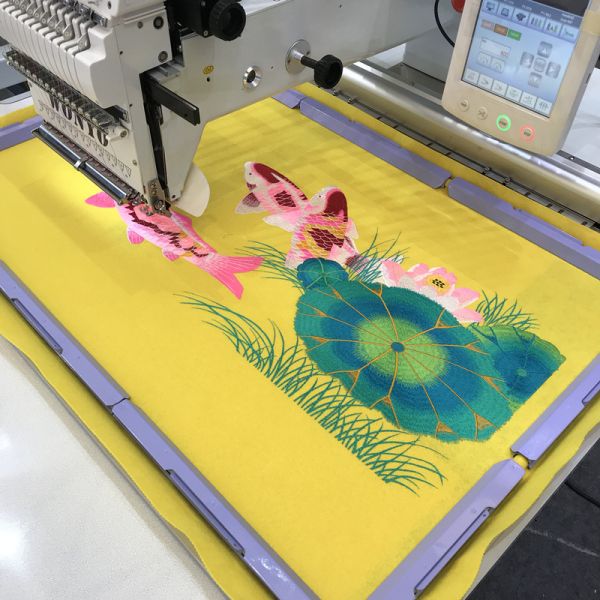 Computer Big Flat Janome 9900 Embroidery Machine for Sewing