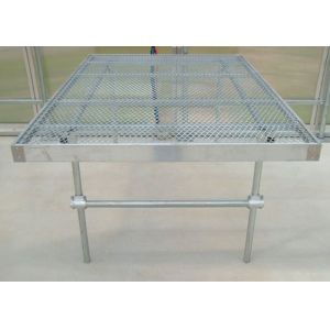 Expanded Metal for Greenhouse Shelves, Benches or Tables Top Panels