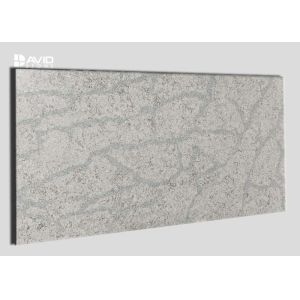 Heat Resistant Quartz Stone Vanity Top Slab High Strength OEM Design