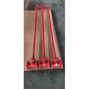 Wholesale Ductile Iron Resilient Wedge DN50 Gate Valve F4 With Extend Spindle from china suppliers