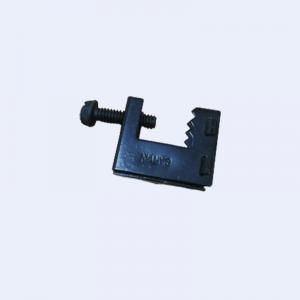 China 3/4 65Mn Malleable Iron Beam Clamp WIth NPT Threads Powder Coated on sale