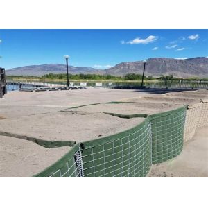 3.5mm Welded Mesh Galvanized Iron Wire Hesco Flood Barrier