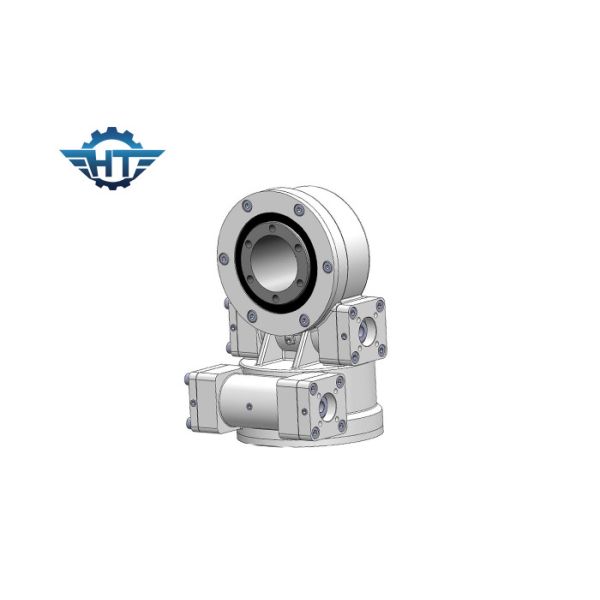 High Precision SDE/VE Model Dual Axis Slew Drive With Gear Motors For Dish Or