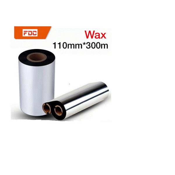 110mm * 300m Durable Thermal Transfer Ribbon , Wax Resin Ribbon For Citizen /