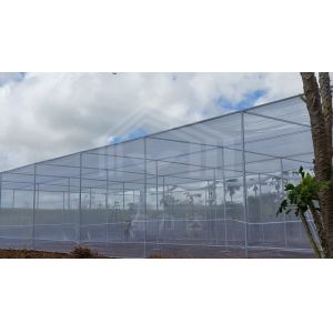 Integrated Temperature Control Net Shading Rectangle Greenhouse with Full