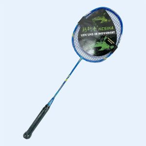 Amateur Intermediate Carbon Fiber Badminton Racket Racquet Nylon String