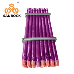 API Thread Drill Rod Nitriding Treatment DTH Drilling Pipe 76mm 3m Mining