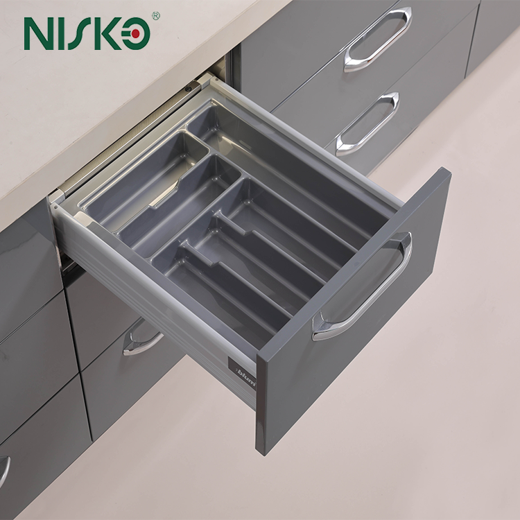 Modular Cutlery Tray Flatware Tray Kitchen Silverware Storage Organizer Storage