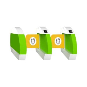 Zento Kid Swing Turnstile Barrier Gate with SUS 304 1.5mm Thickness