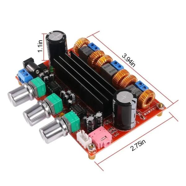 Quality TPA3116D2 Audio Module Board 2.1 Channel Class D Power Amplifier for Audio Enhancement for sale