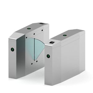 Residential Fingerprint Color OEM Turnstile Barrier Gate AC100-240V For Disabled