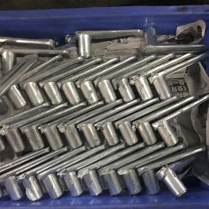 Smart Bluetooth Door Lock Keyless Entry Black Silver Zinc Alloy Limited Password