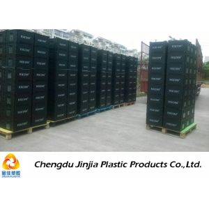 Reusable Lightweight Plastic Antistatic ESD Turnover Boxes For Electronic