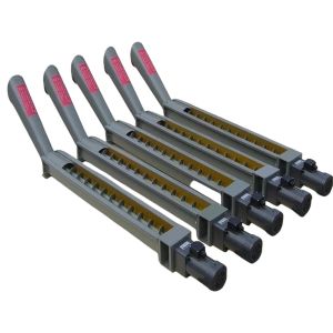 Customized Size Carbon Steel Hinged Belt Screw Chip Conveyor For CNC And Nc