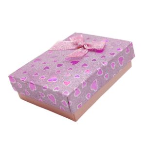Special Paper Laminated 1200gsm Cardboard Gift Box With Ribbon