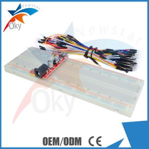 Wholesale 830 Points Breadboard + MB102 5V/3.3V Power Module+65 pcs Jumper Wire for Arduino from china suppliers