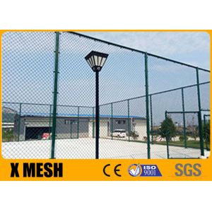 6Ft 8Ft 15m Diamond Mesh Farm Chain Link Fence Hot Dip Galvanized Zinc Coated