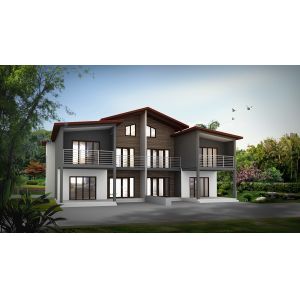 Prefab Steel Structure Commercial Building with Sandwich Panels