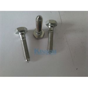 Wholesale Special Hex Step Bolt with Steel Sharp Point nickel coating from china suppliers