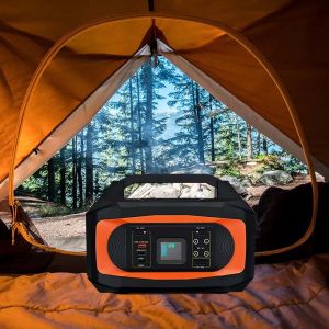 Wholesale 110V 220V Portable Solar Power Station 500W Lifepo4 Battery Power Station from china suppliers