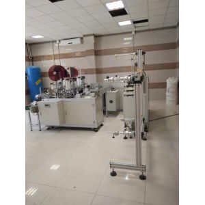 Semi Automatic 3 Ply Medical Disposable Earloop Face Mask