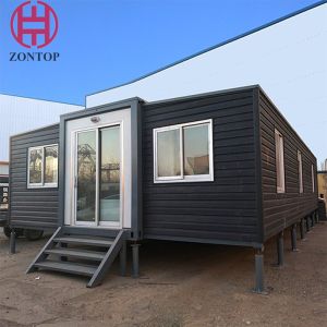 Zontop China 2 Bedrooms 20 Ft 40 Ft Portable Prefab Folding Expandable Container