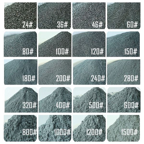 Polishing and Lapping Grade Black Silicon Carbide Micron Powder for Stone Industry