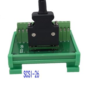 SCSI 26 Pin Servo Connectors Terminal Blocks Breakout Board Adapter