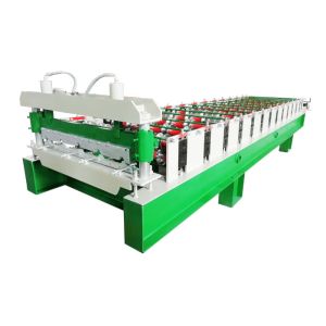 1000mm Width Sheet Metal Roll Forming Machines Speed 8-12 M/Min For Construction