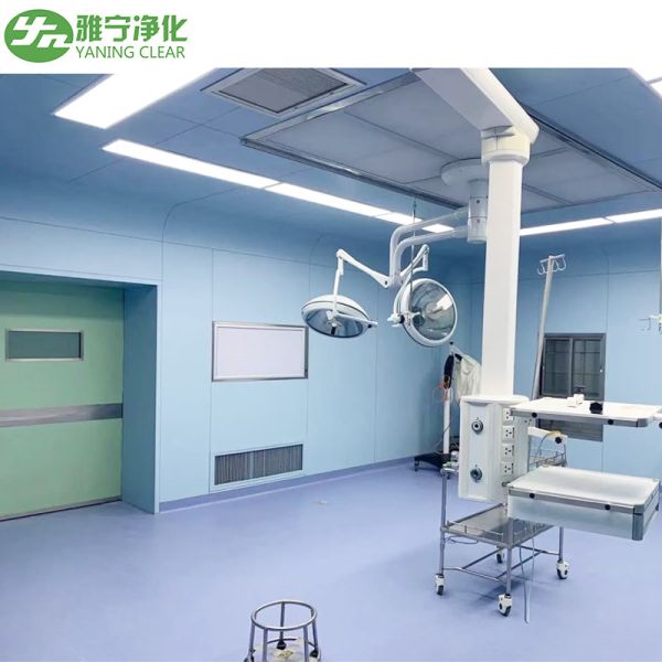 Ceiling Workshop Cleanroom Wall Panels with Laminar Flow and Digital Control