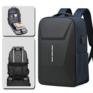 Customized Logo Travel Business Computer Backpack With USB Port