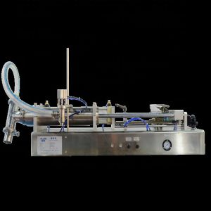 Stainless Steel Pneumatic Liquid Filling Machine Horizontal Automatic Bottle