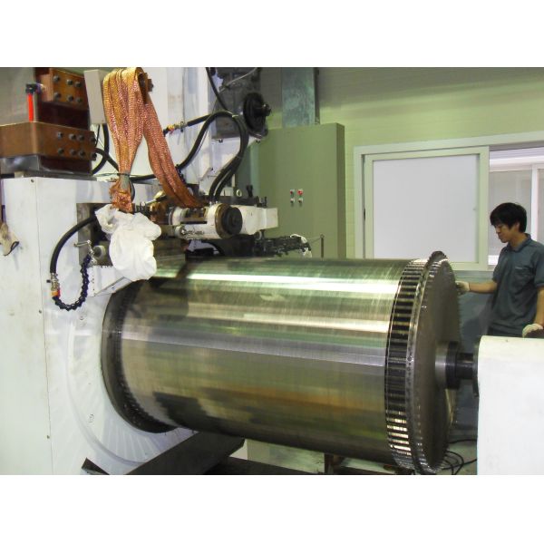 50Hz / 60Hz Manual Wedge Wire Screen Machine 7.5Kw Two Set Servo Motor