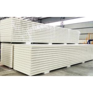 50mm Cold Storage PU Polyurethane Foam Sandwich Panel With Galvanized Steel