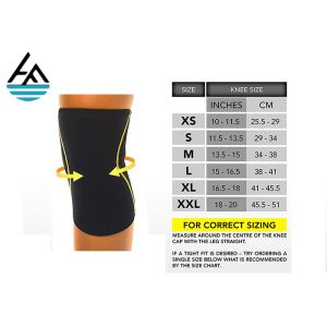 Colorful Knee Support Neoprene Sleeve Casual Style For Weight Lifting
