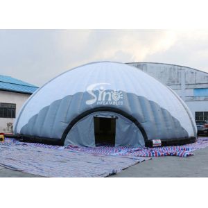 Outdoor 15m Dia. giant inflatable dome tent with removable doors from Sino