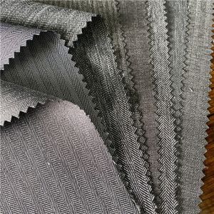 Soft Woolen Peached Microfiber Fabric For Woolen Blazer Fabric Suiting Cloth