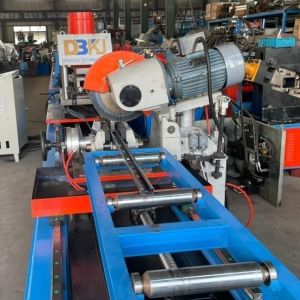 22KW Unistrut Strut Channel Roll Forming Machine Servo Cutting Servo Punching
