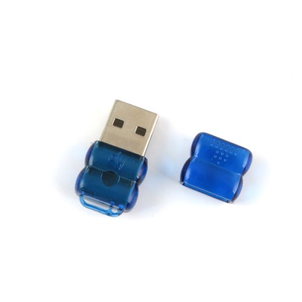 Recyclable Black/White USB Flash Drive with Data Transfer Plug and Play