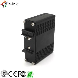 10/100/1000Base-T to 1000Base-X SFP PoE Media Converter with PoE Reset Function