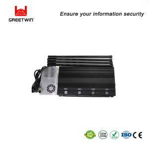115W 2.5dBi Cell Phone Signal Jammer LOJACK Gps WIFI jammer 4 Antennas