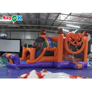 Giant Inflatable Party Bouncy Castle Slide Combo Halloween Inflatable Bounce