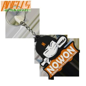 Waterproof Pantone PVC Key Chain Flexible PMS Unbreakable Motorcycle