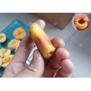 Automatic Peach Half Cutting And Pitting Machine Nucleation Rate 98%